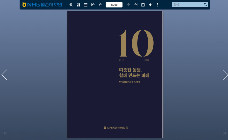 농협손해보험10년사